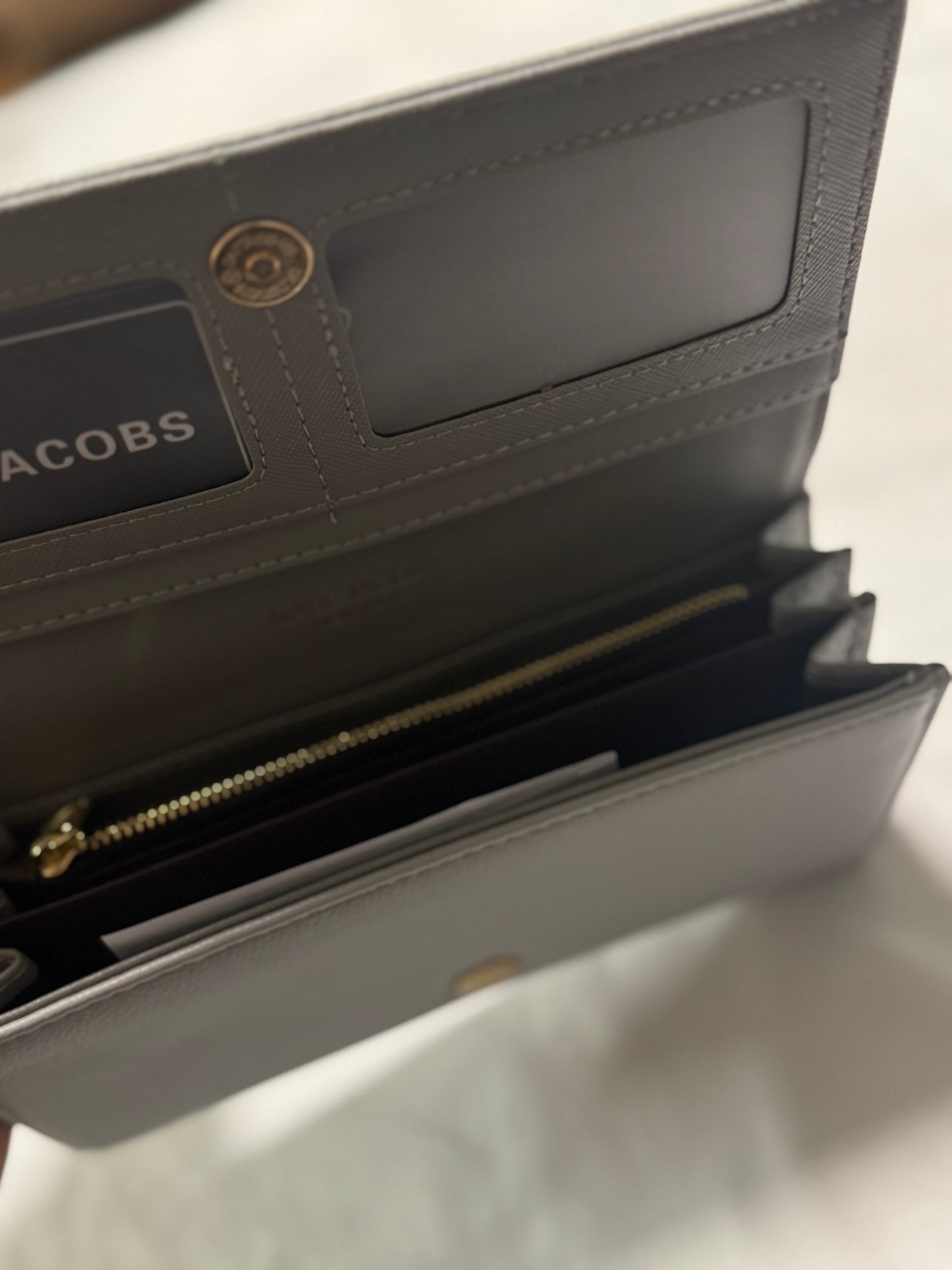 Grey Marc Jacobs “The Mini Bag” Wallet