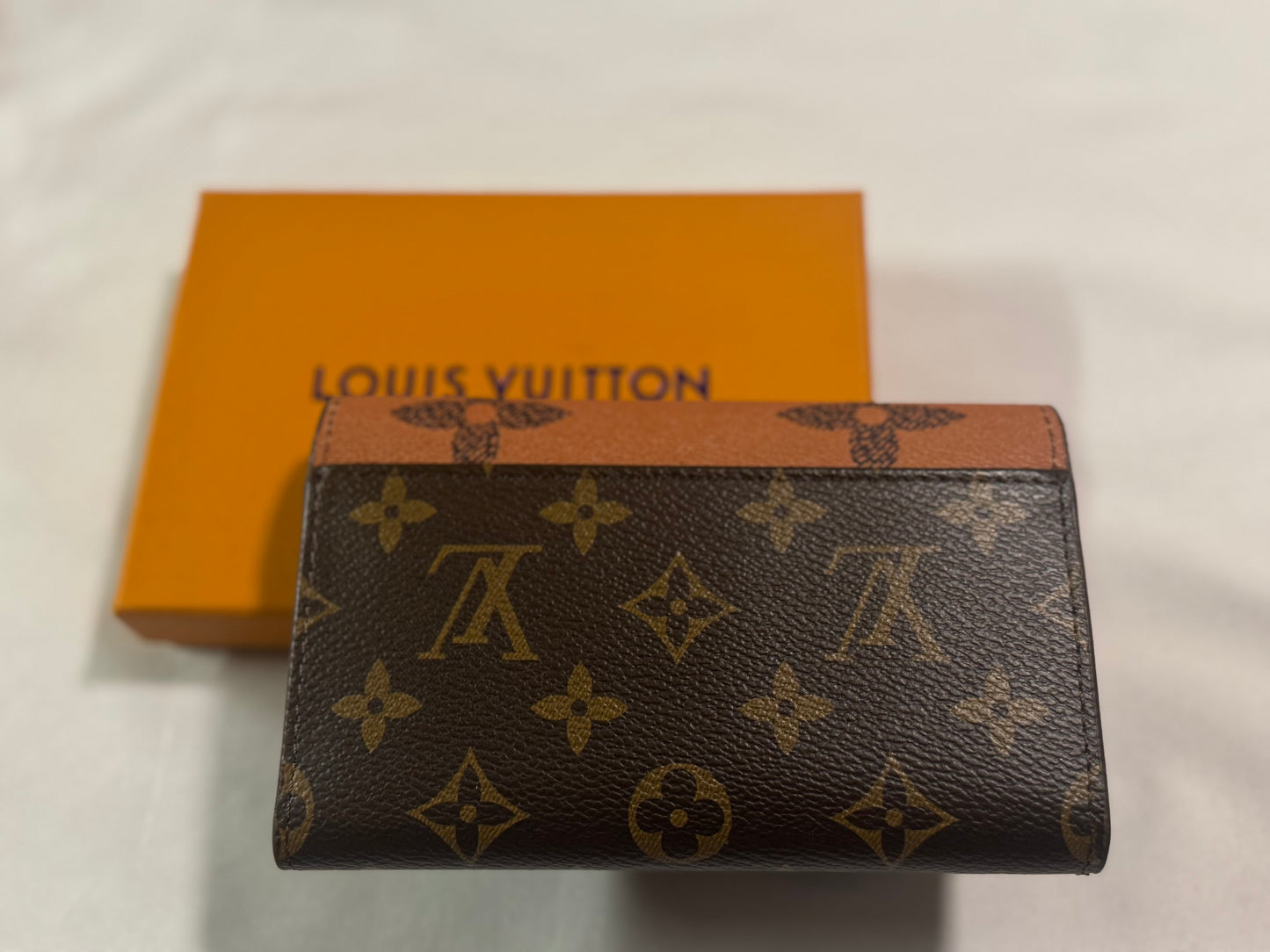 Brown/Dark Brown LV Wallet