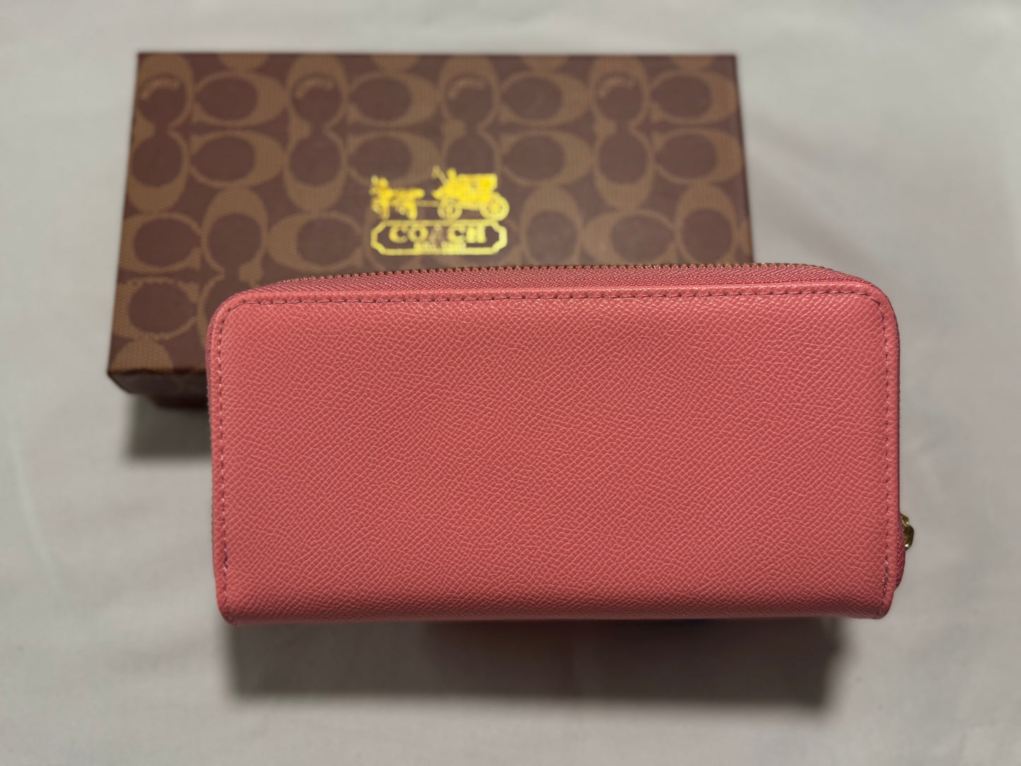 Pink Coach Wallet