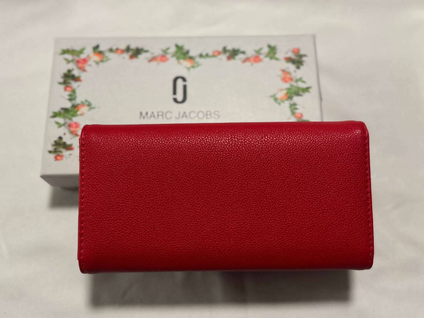 Red Marc Jacobs “The Mini Bag” Wallet