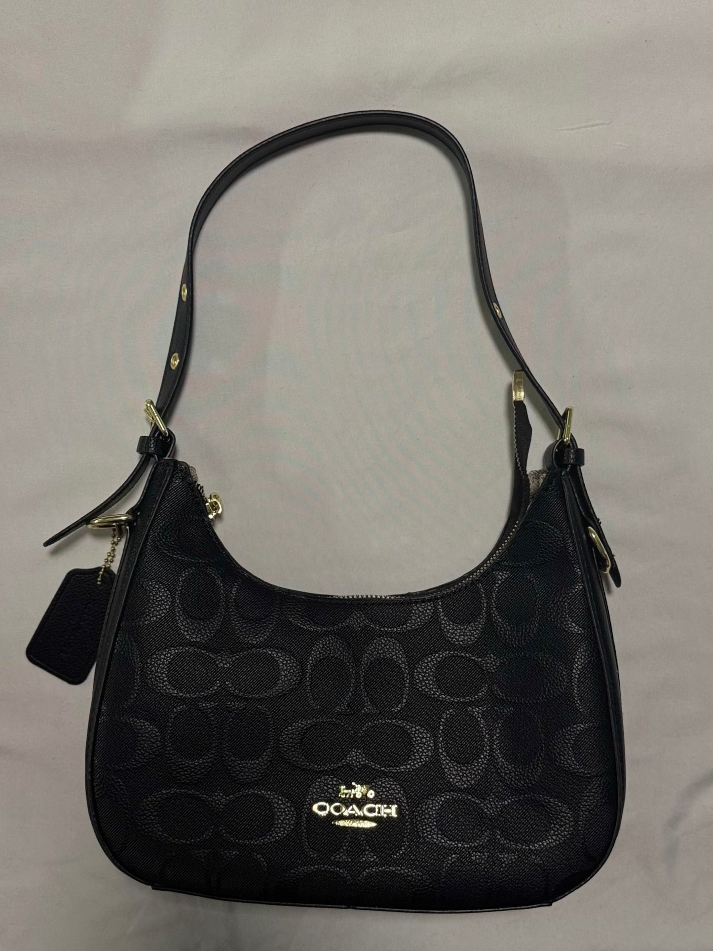 Black Coach Handbag + Crossbody