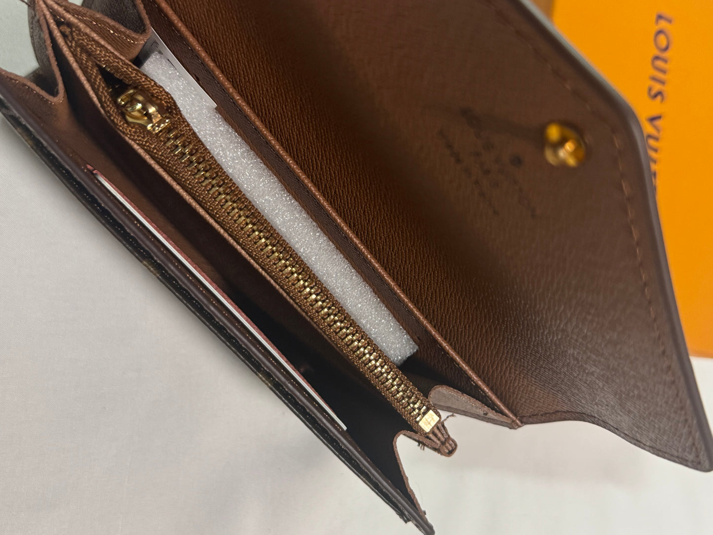 Peanut Butter/Brown LV Wallet