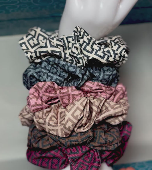 Aztec Scrunchies